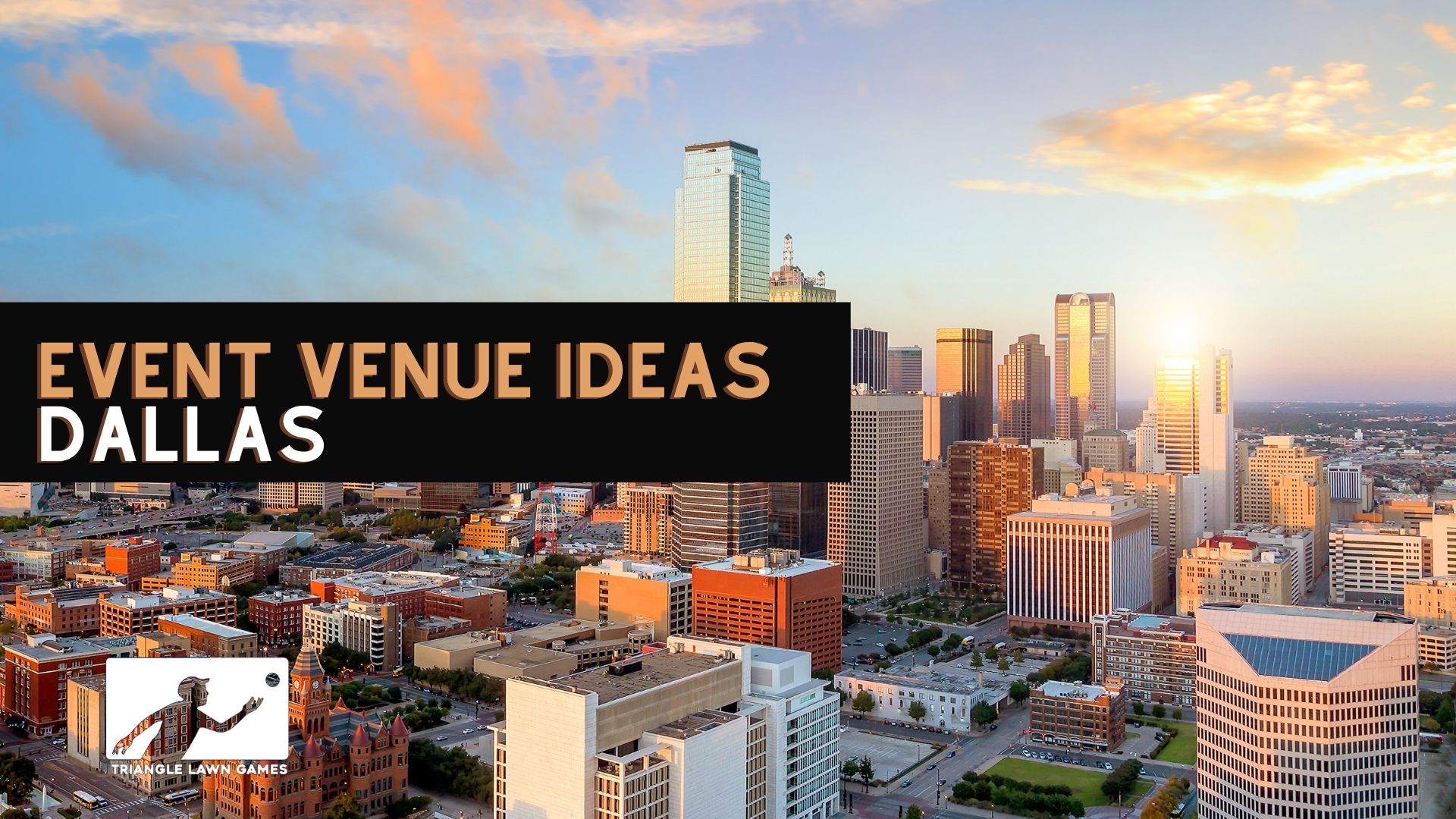 Corporate Event Venue Ideas in Dallas | Triangle Lawn Games DFW